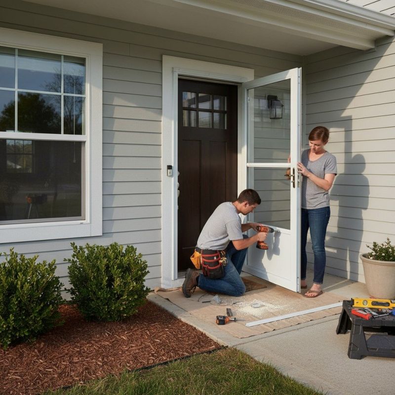 Storm Door Installation
